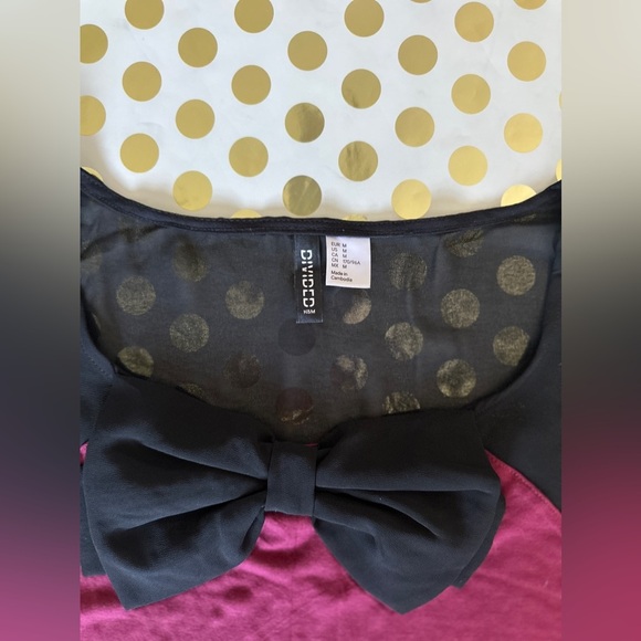 H&M Red Sleeveless Tie Front Tank Top - Picture 2 of 2